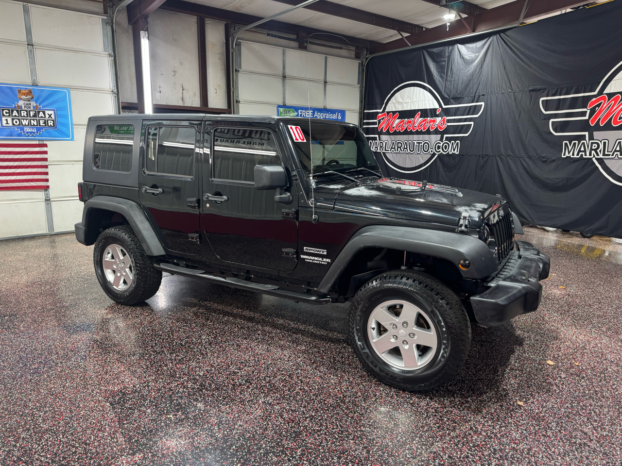Jeep Wrangler Unlimited 4WD 4dr Sport 2010 Jeep Wrangler Unlimited 4WD 4dr Sport 2010