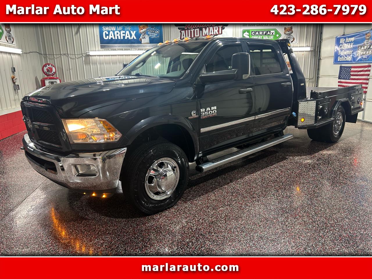 2016 RAM 3500 4WD Crew Cab 172" WB 60" CA Tradesman