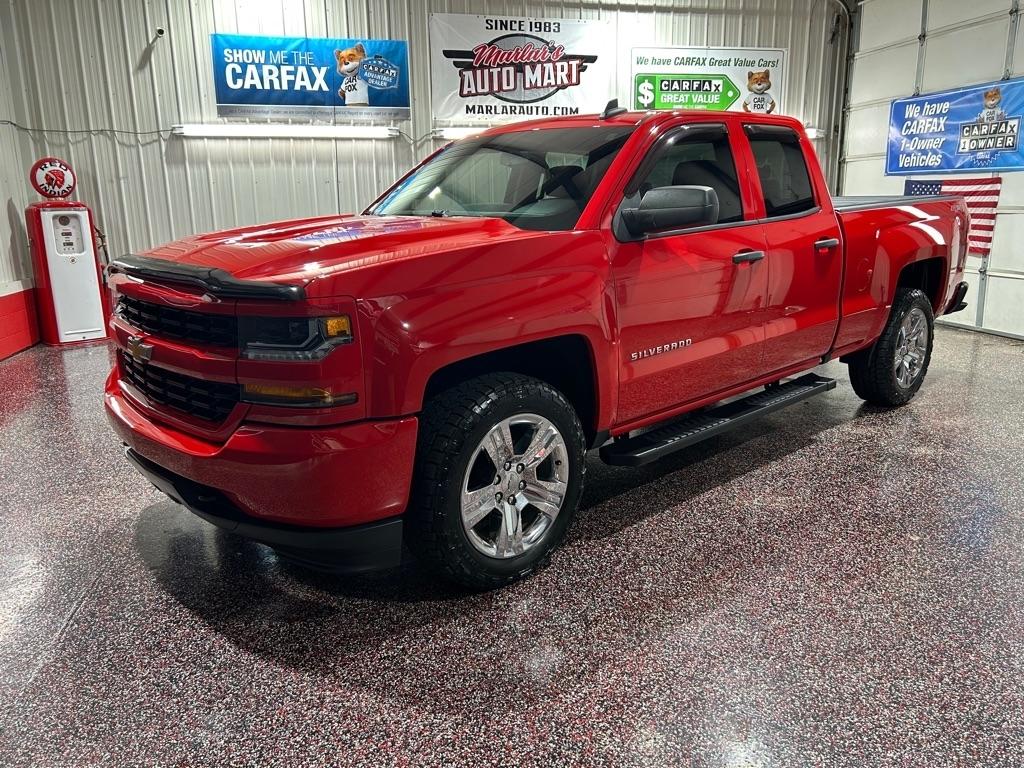 Chevrolet Silverado 1500 4WD Double Cab 143.5" Custom 2018