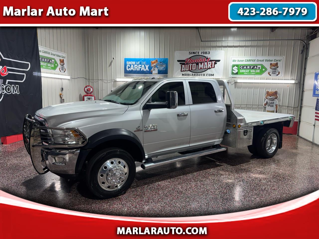 2016 RAM 4500 4WD Crew Cab 173" WB 60" CA Tradesman