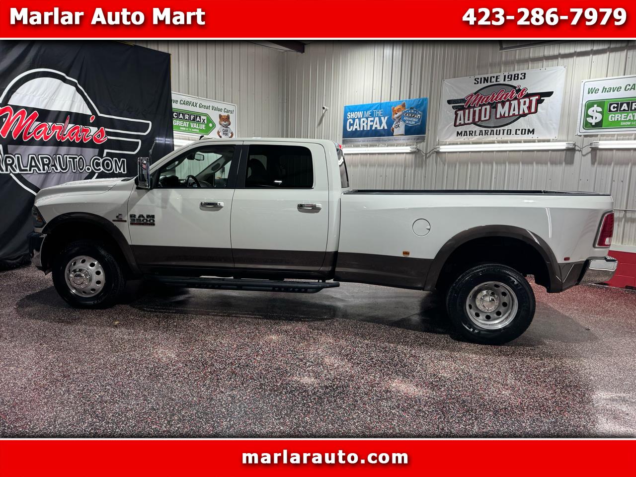 2018 RAM 3500 Laramie 4x4 Crew Cab 8' Box