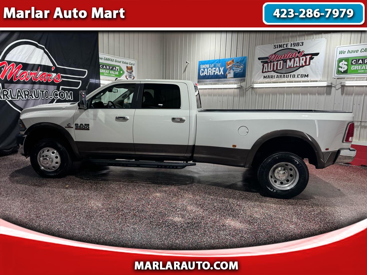 2018 RAM 3500 Laramie 4x4 Crew Cab 8' Box