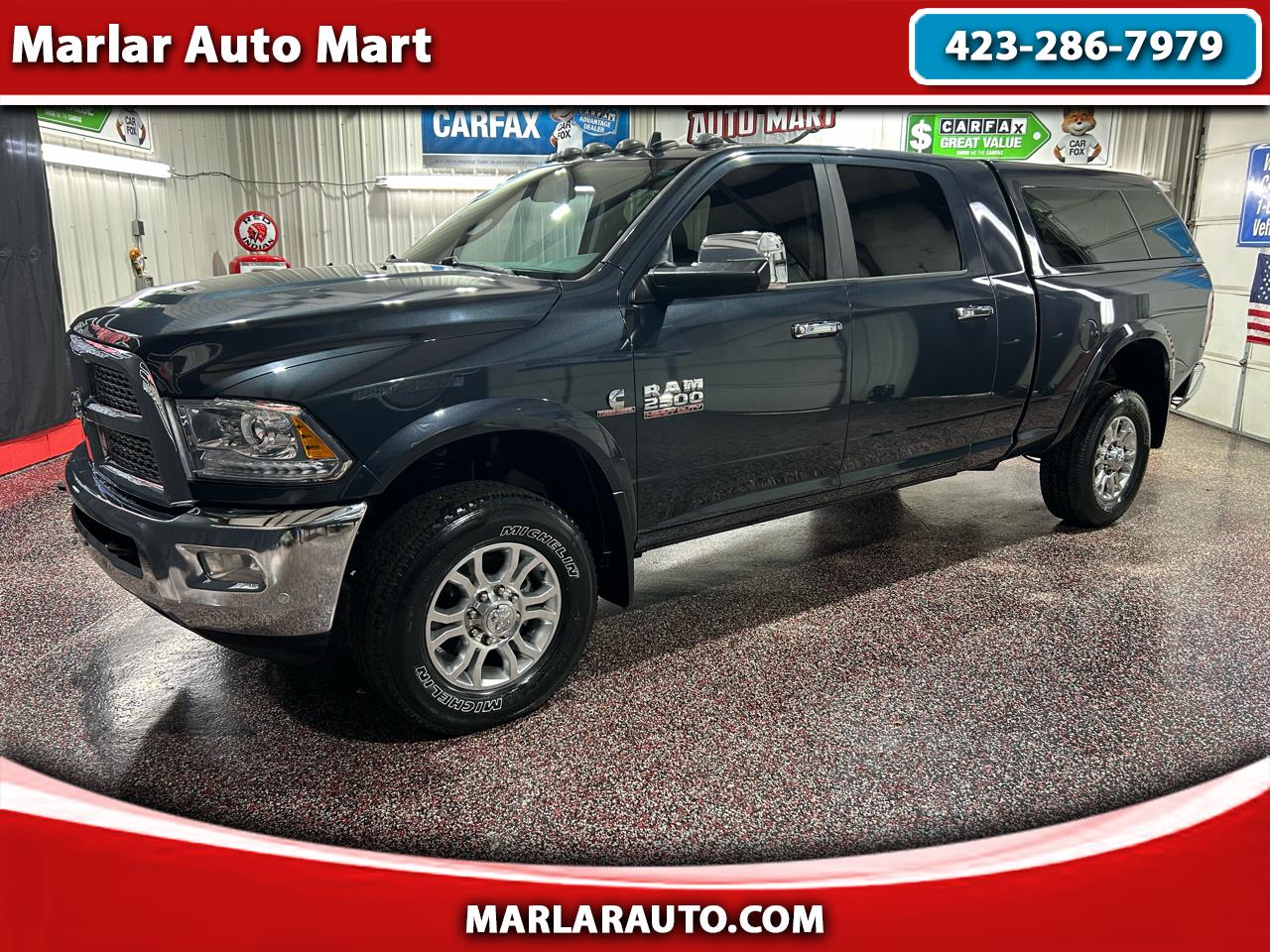 2016 RAM 2500 4WD Mega Cab 160.5" Laramie