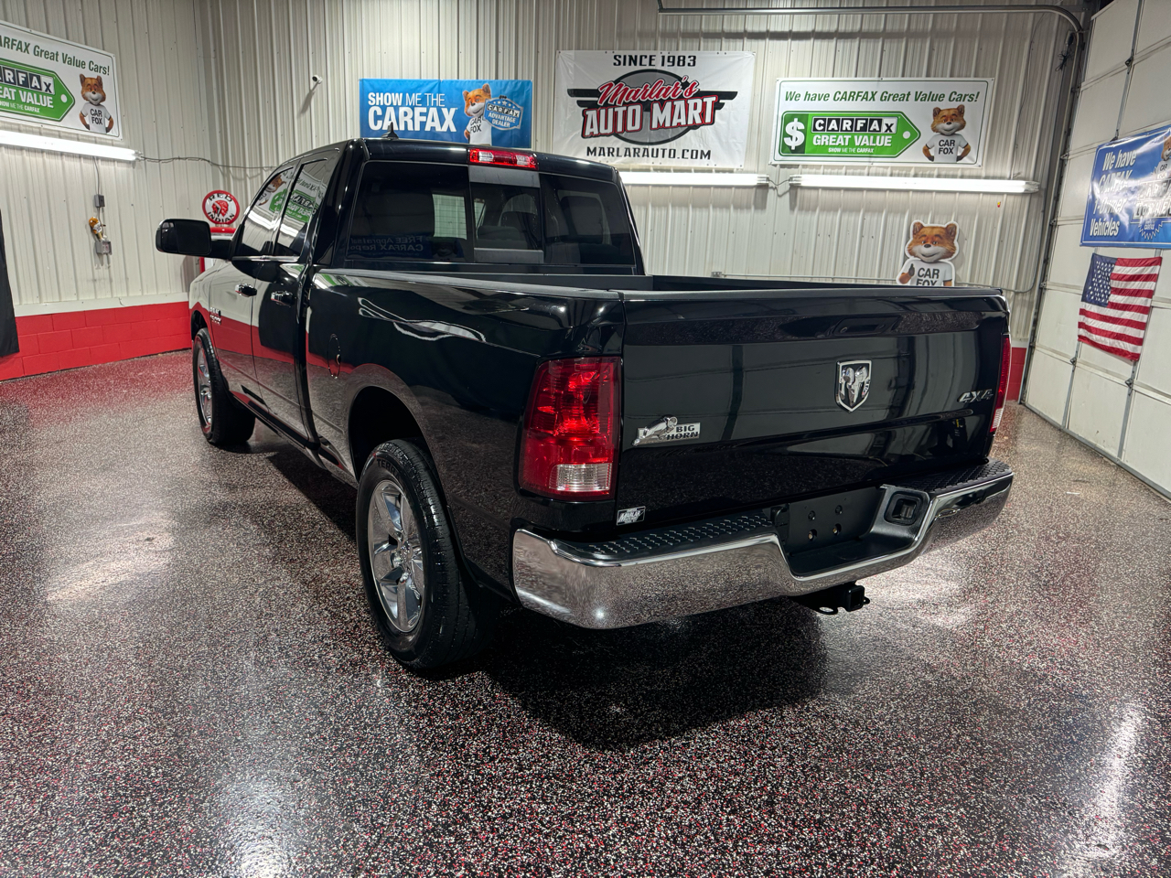 RAM 1500 4WD Quad Cab 140.5" Big Horn 2014
