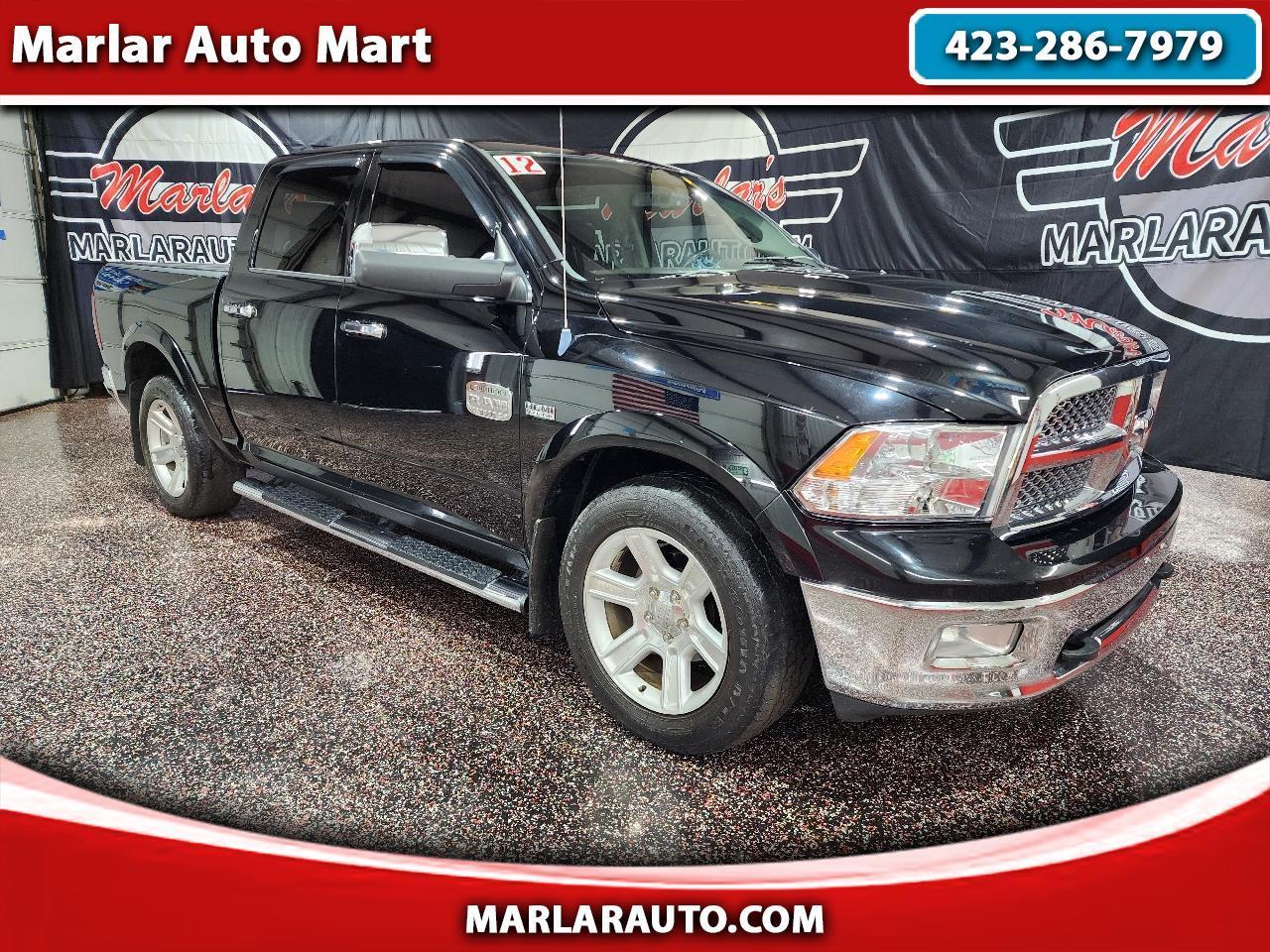 Dodge 1500 4WD Crew Cab 140.5" Laramie Longhorn 2012