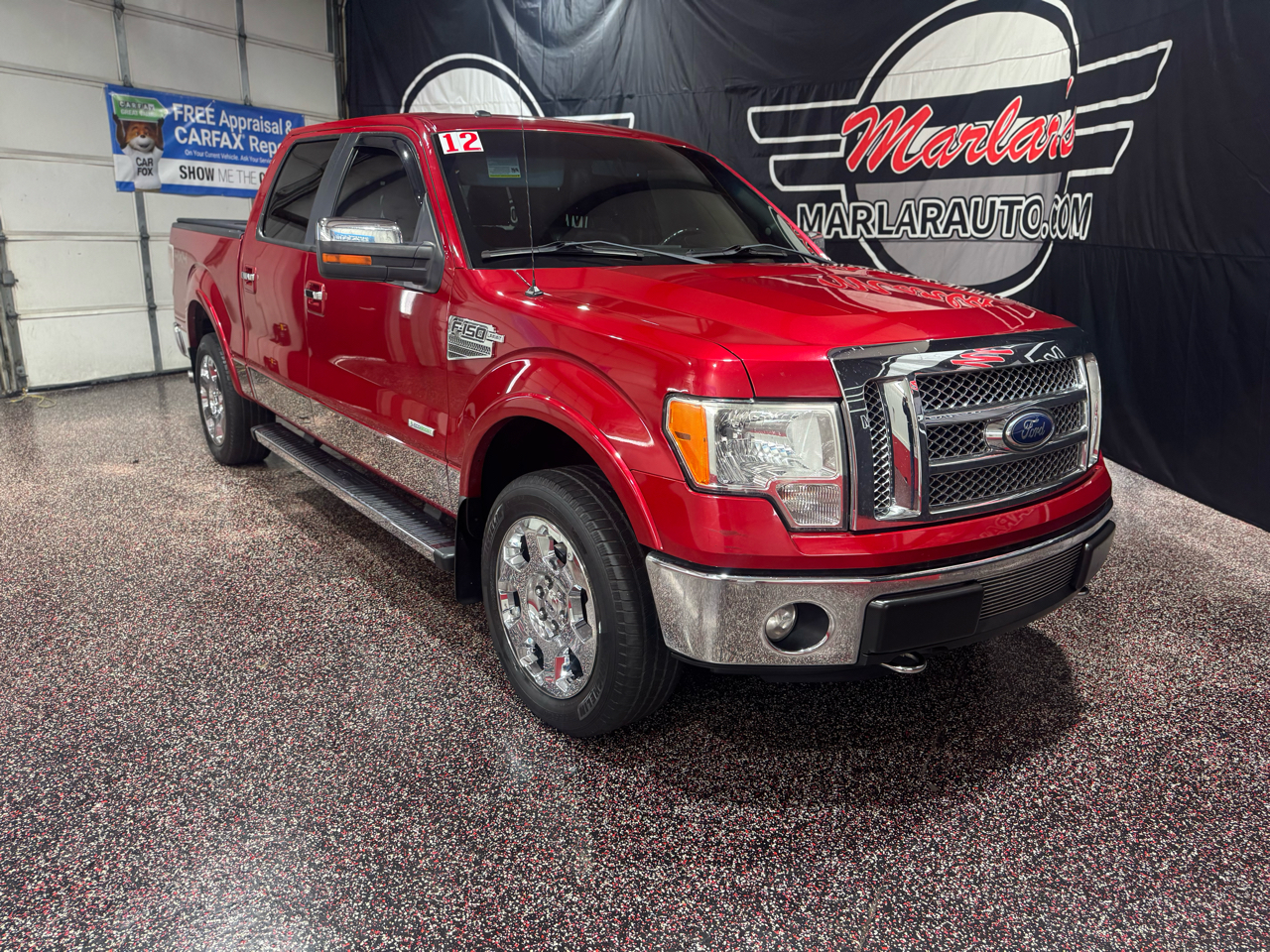 Ford F-150 4WD SuperCrew 145" Platinum 2012