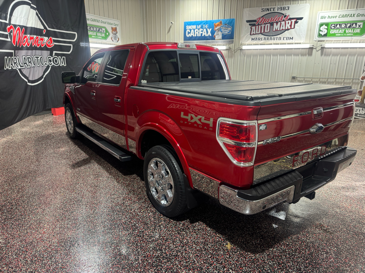 Ford F-150 4WD SuperCrew 145" Platinum 2012