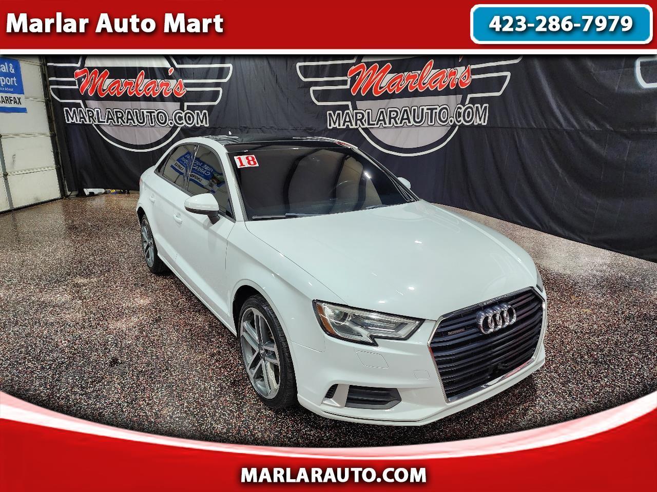 2018 Audi A3 Sedan 2.0 TFSI Premium quattro AWD