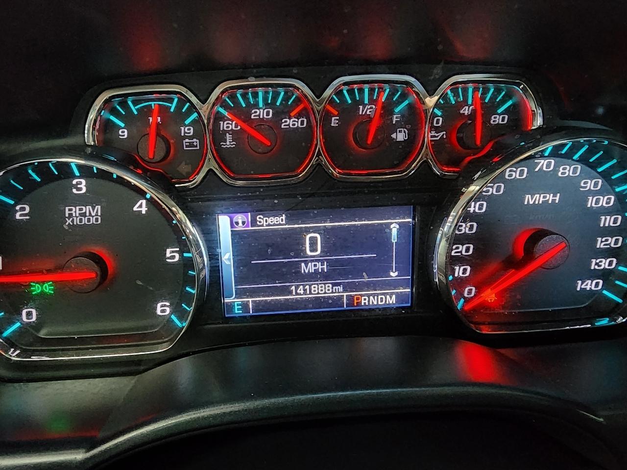 Chevrolet Silverado 1500 4WD Double Cab 143.5" LT w/1LT 2016