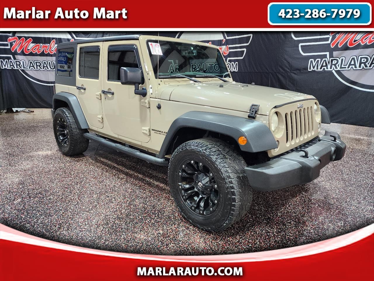 2016 Jeep Wrangler Unlimited 4WD 4dr Sport
