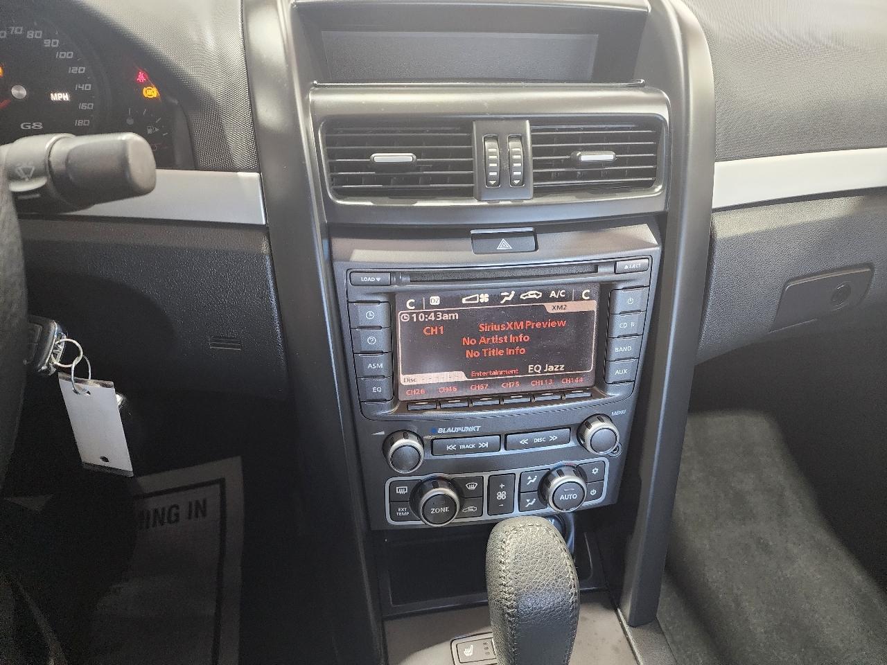 Pontiac G8 4dr Sdn 2009