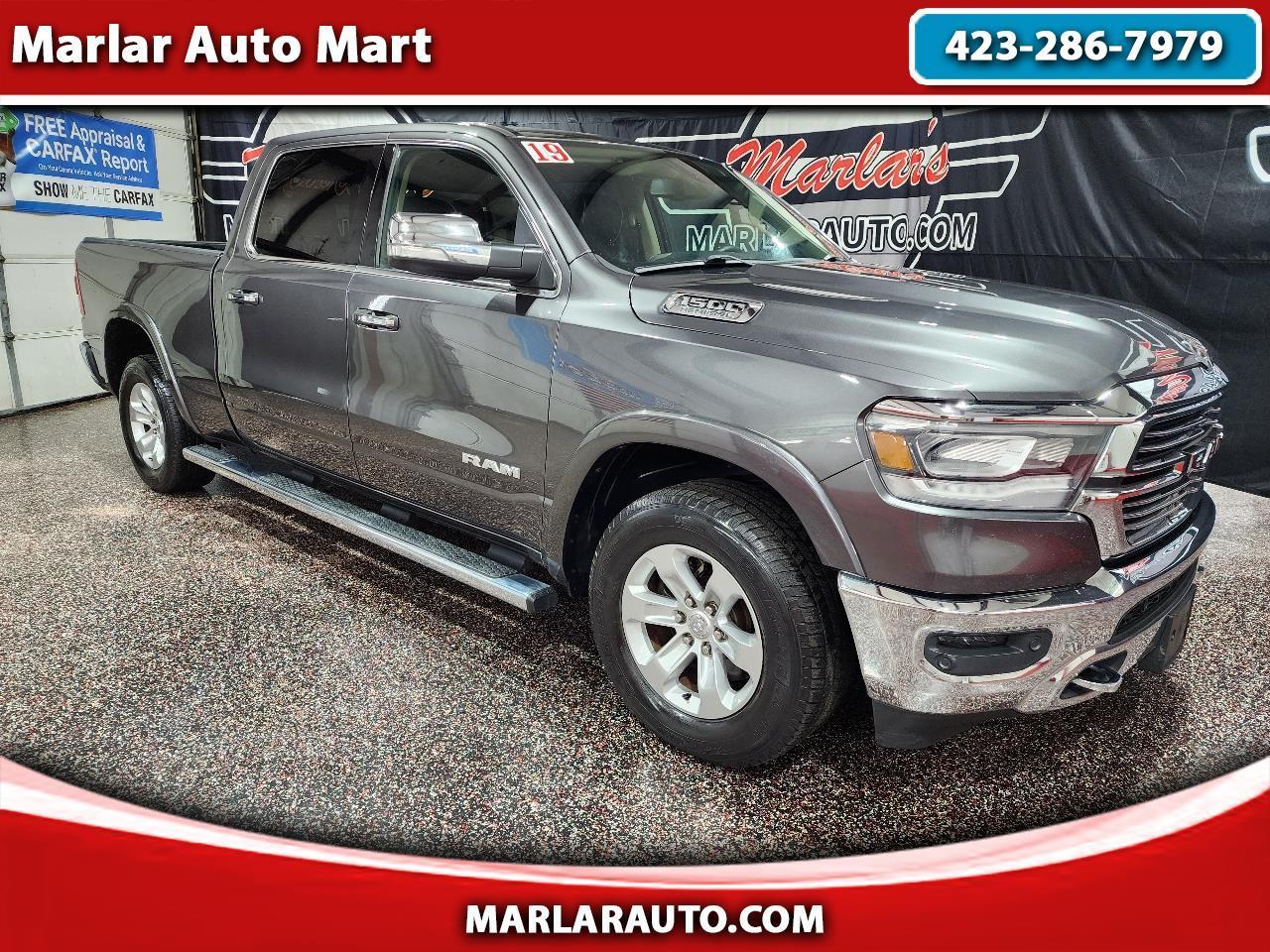 2019 RAM 1500 Laramie 4x4 Crew Cab 6'4" Box