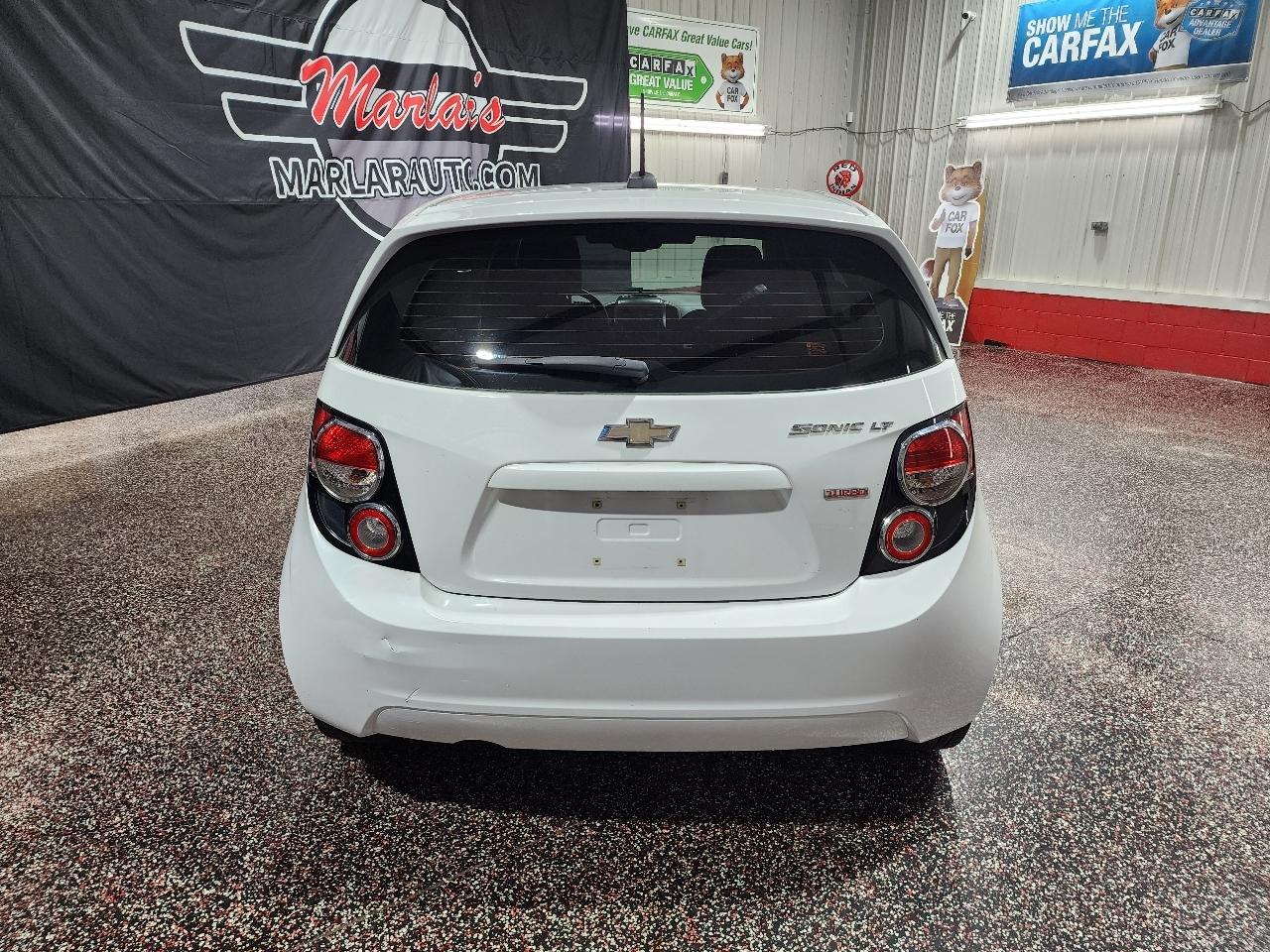 Chevrolet Sonic 5dr HB Auto LT 2016