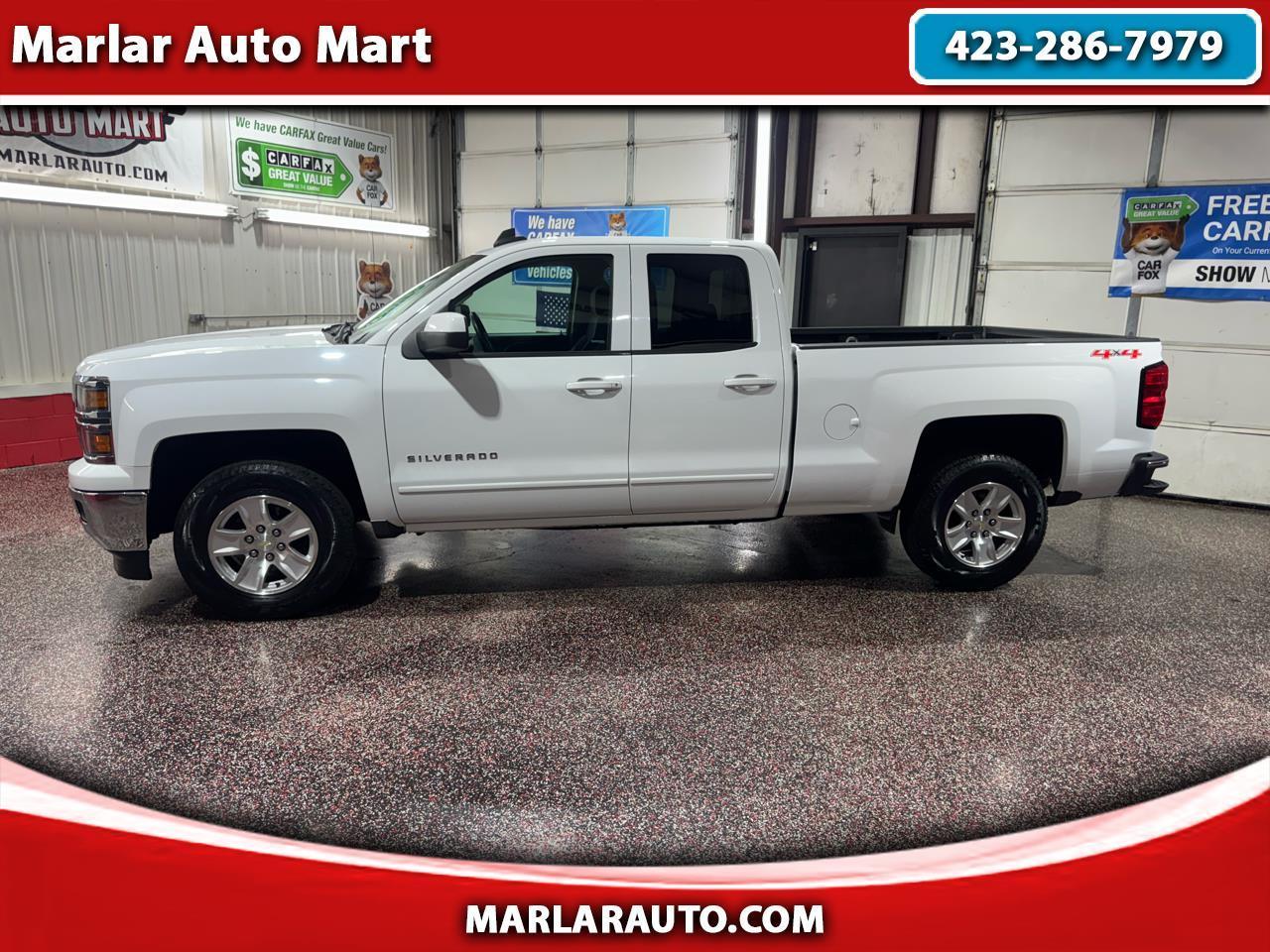 2015 Chevrolet Silverado 1500 4WD Double Cab 143.5" LT w/1LT