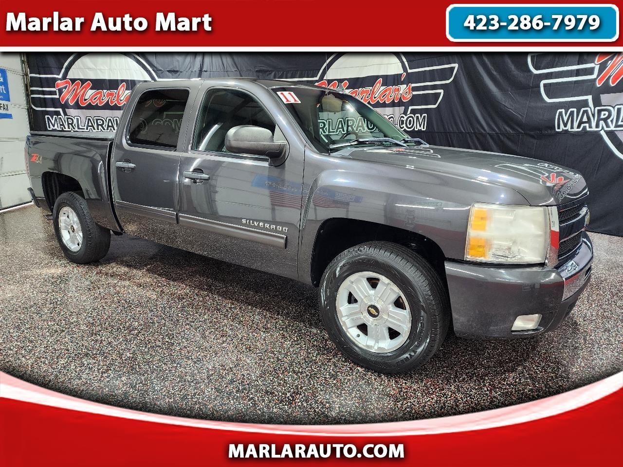 2011 Chevrolet Silverado 1500 4WD Crew Cab 143.5" LT
