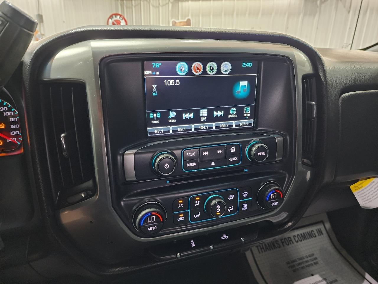 Chevrolet Silverado 1500 4WD Crew Cab 143.5" LT w/1LT 2018