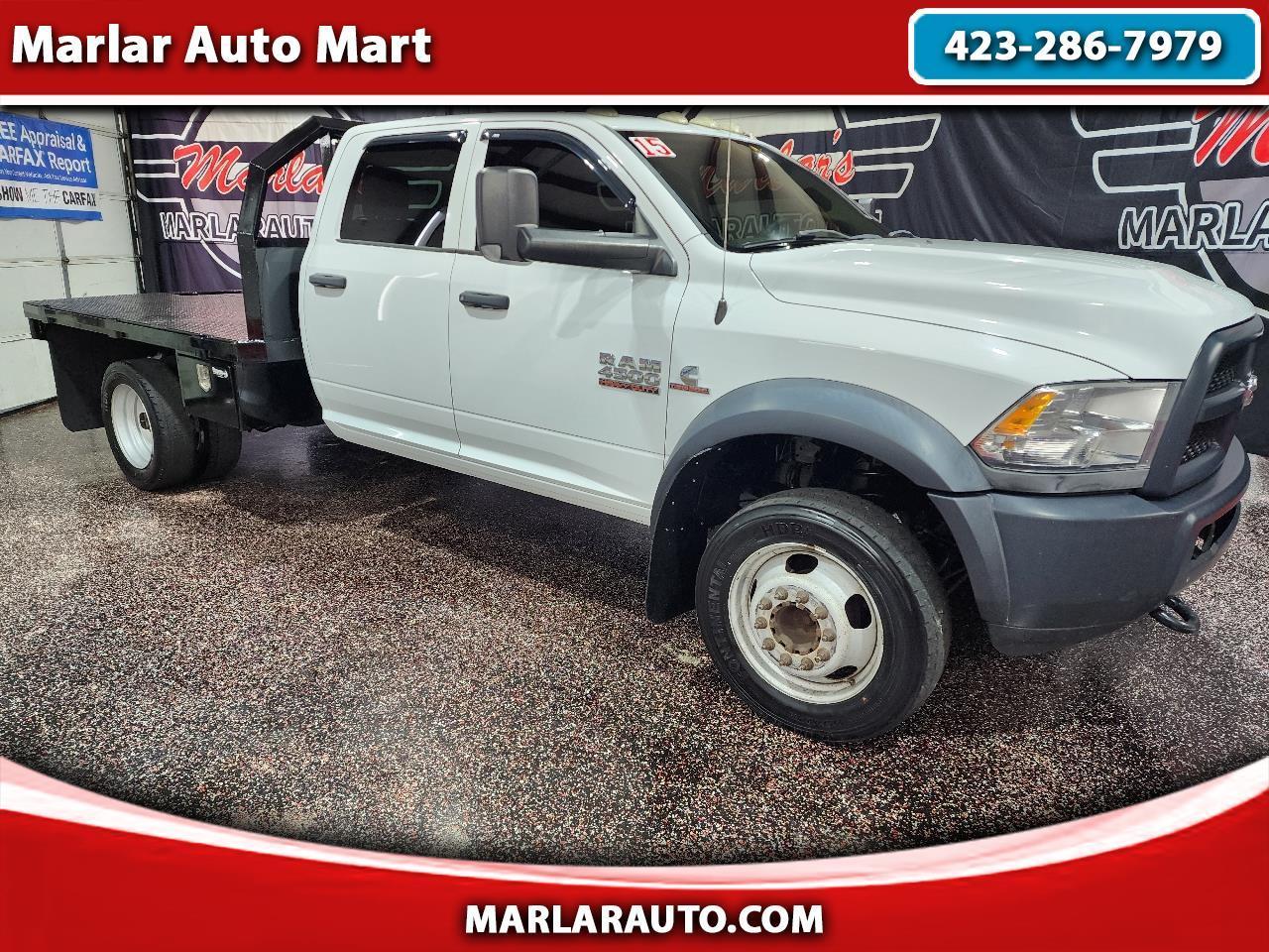 2015 RAM 4500 4WD Crew Cab 173" WB 60" CA Tradesman