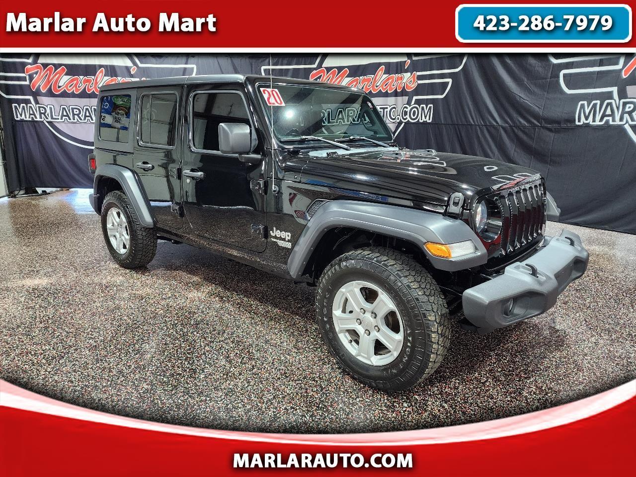2020 Jeep Wrangler Unlimited Sport S 4x4