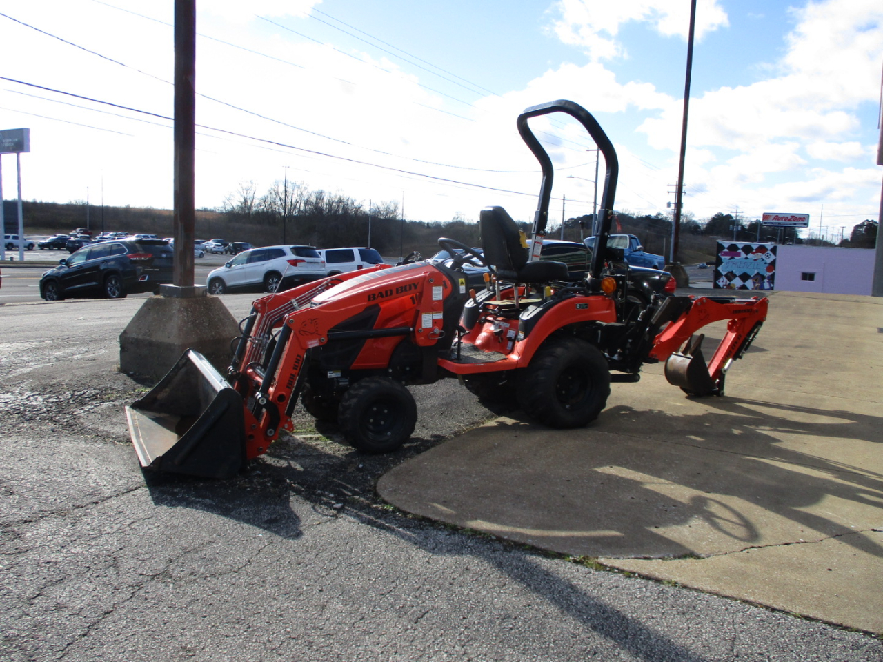 2022 Bad Boy Tractors 1022H with Loader and Backhoe 