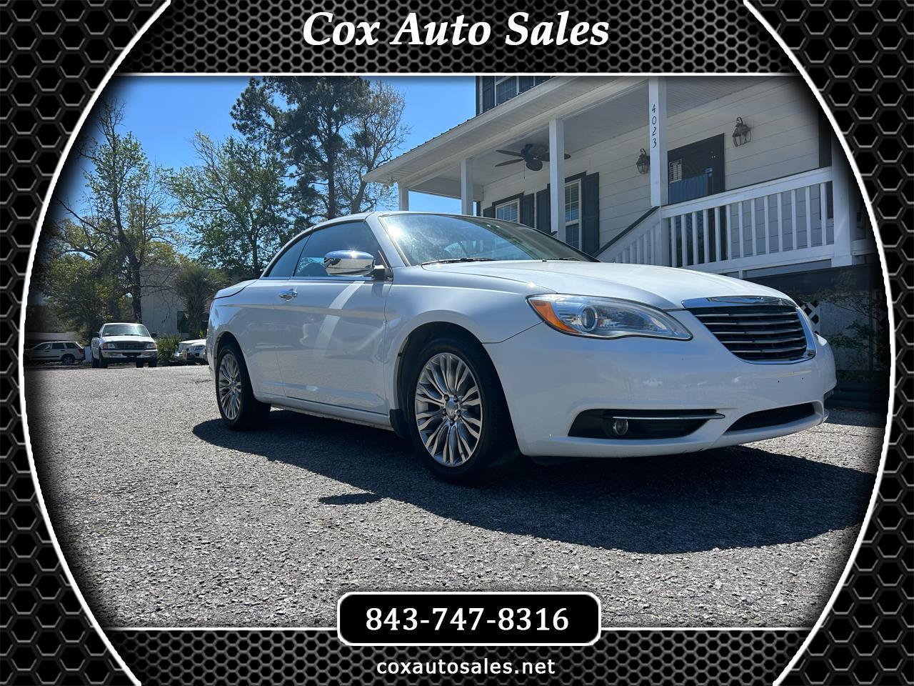 Chrysler 200 Limited Convertible 2012