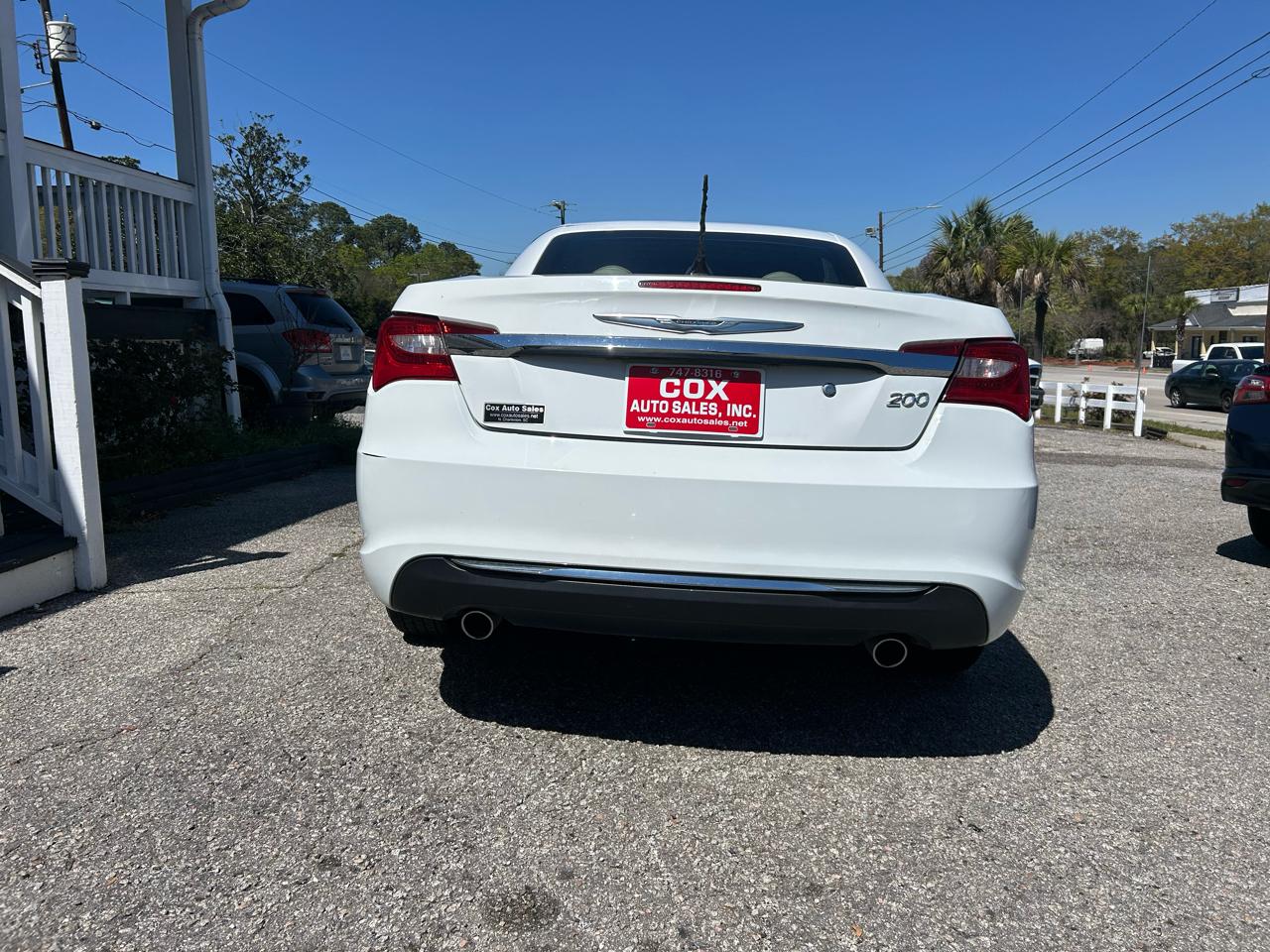 Chrysler 200 Limited Convertible 2012