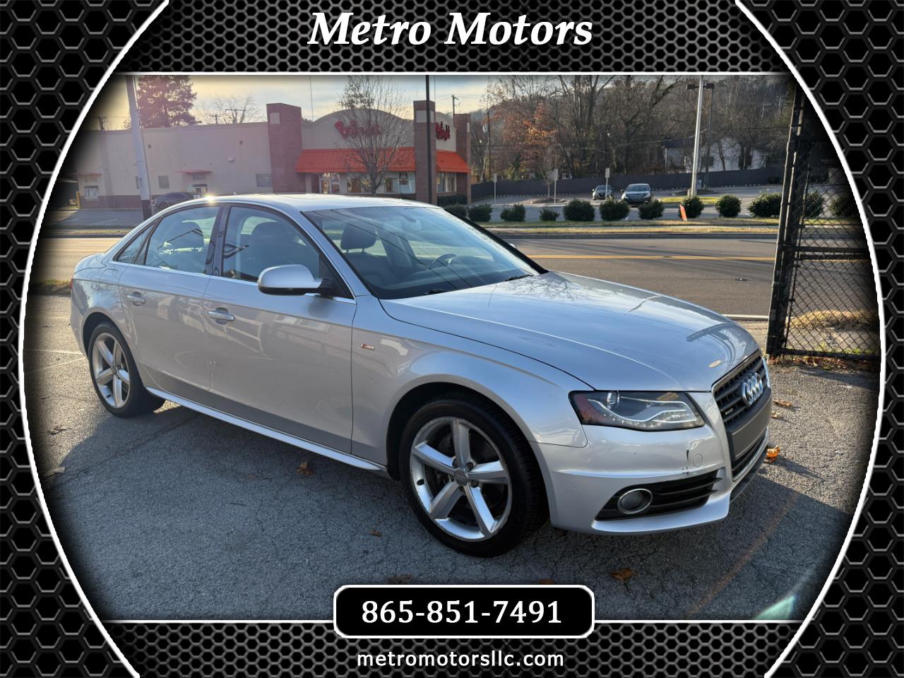 2012 Audi A4 2.0T Sedan quattro Tiptronic