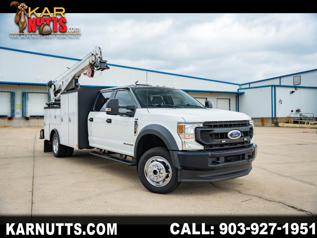 2022 Ford F-550 SERVICE BODY CRANE