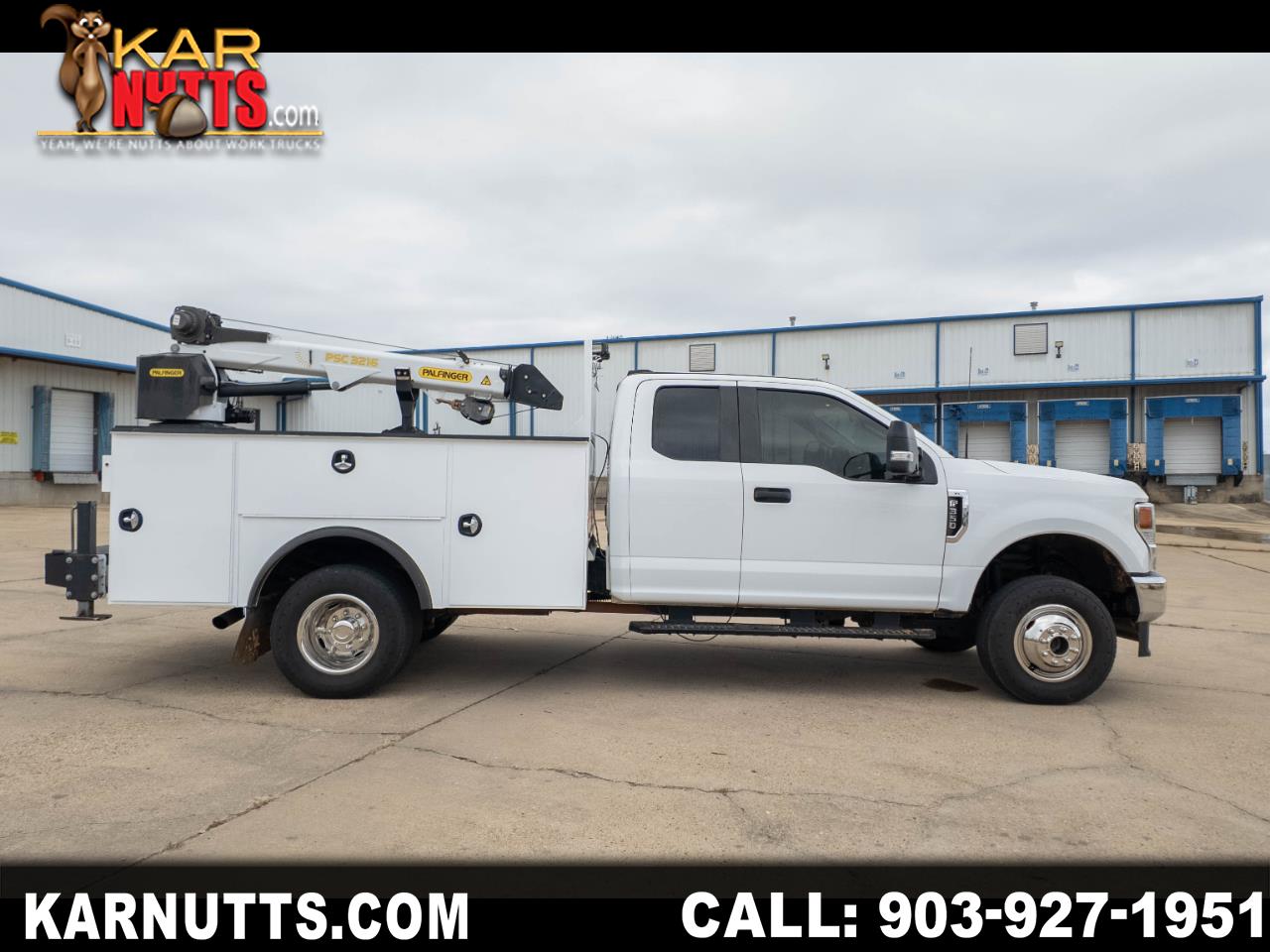 2022 Ford F-350 SD SERVICE BODY WITH CRANE