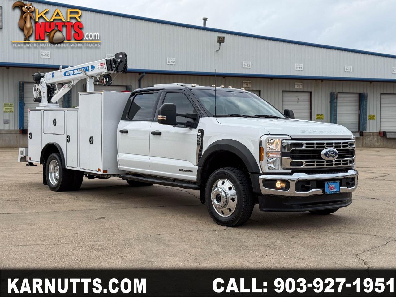 2024 Ford F-550 SERVICE BODY WITH CRANE