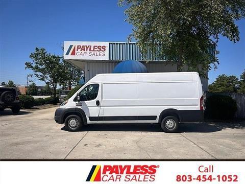 2019 RAM ProMaster Cargo Van 3500 High Roof 159" WB EXT