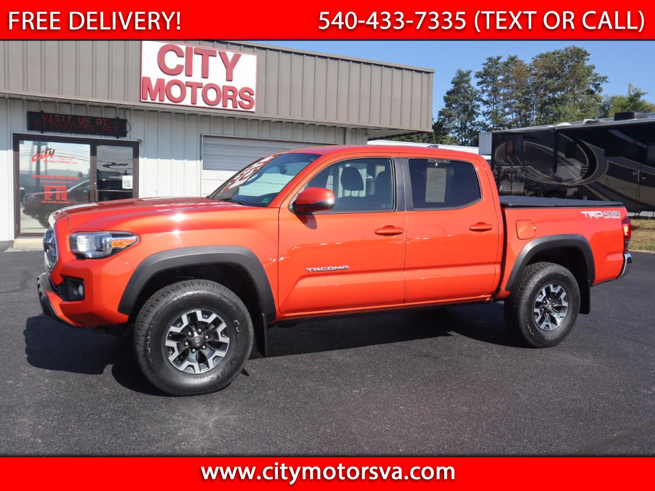 2016 Toyota Tacoma TRD Off Road Double Cab 5' Bed V6 4x4