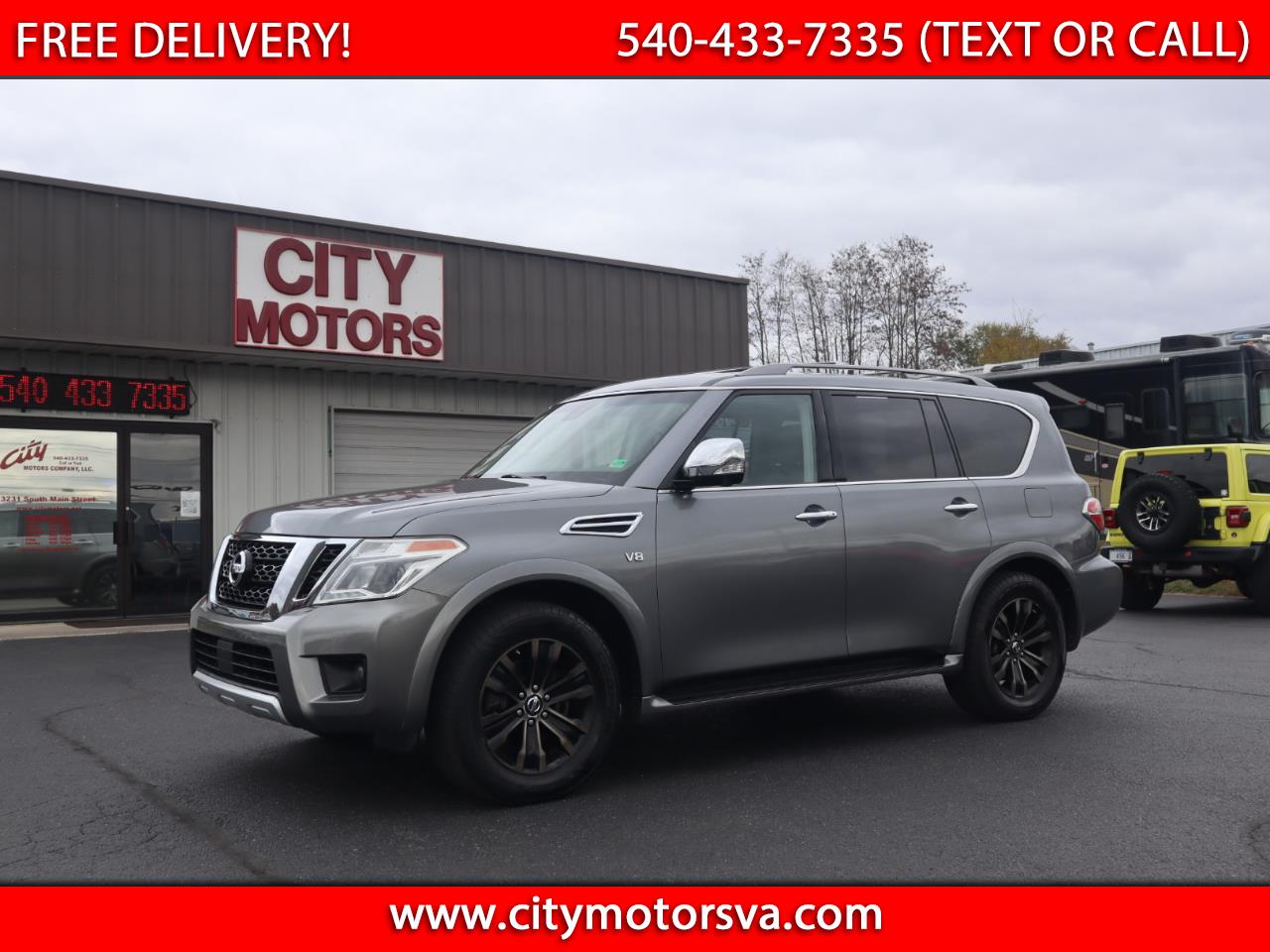 2017 Nissan Armada 4x4 Platinum