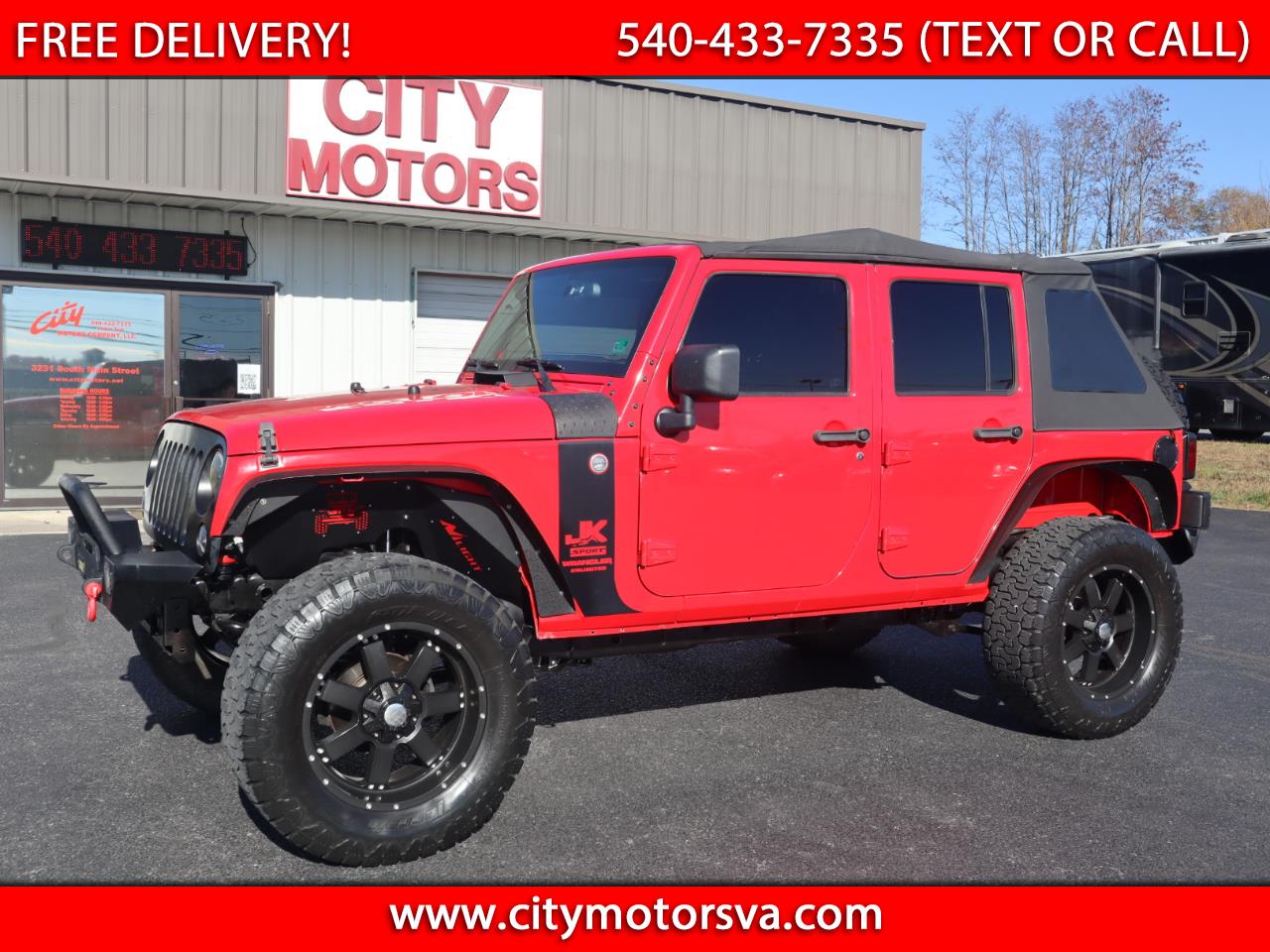 2016 Jeep Wrangler Unlimited 4WD 4dr Sport