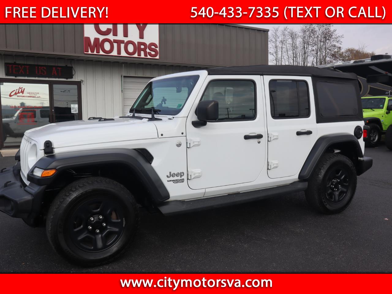 2018 Jeep Wrangler Unlimited Sport 4x4