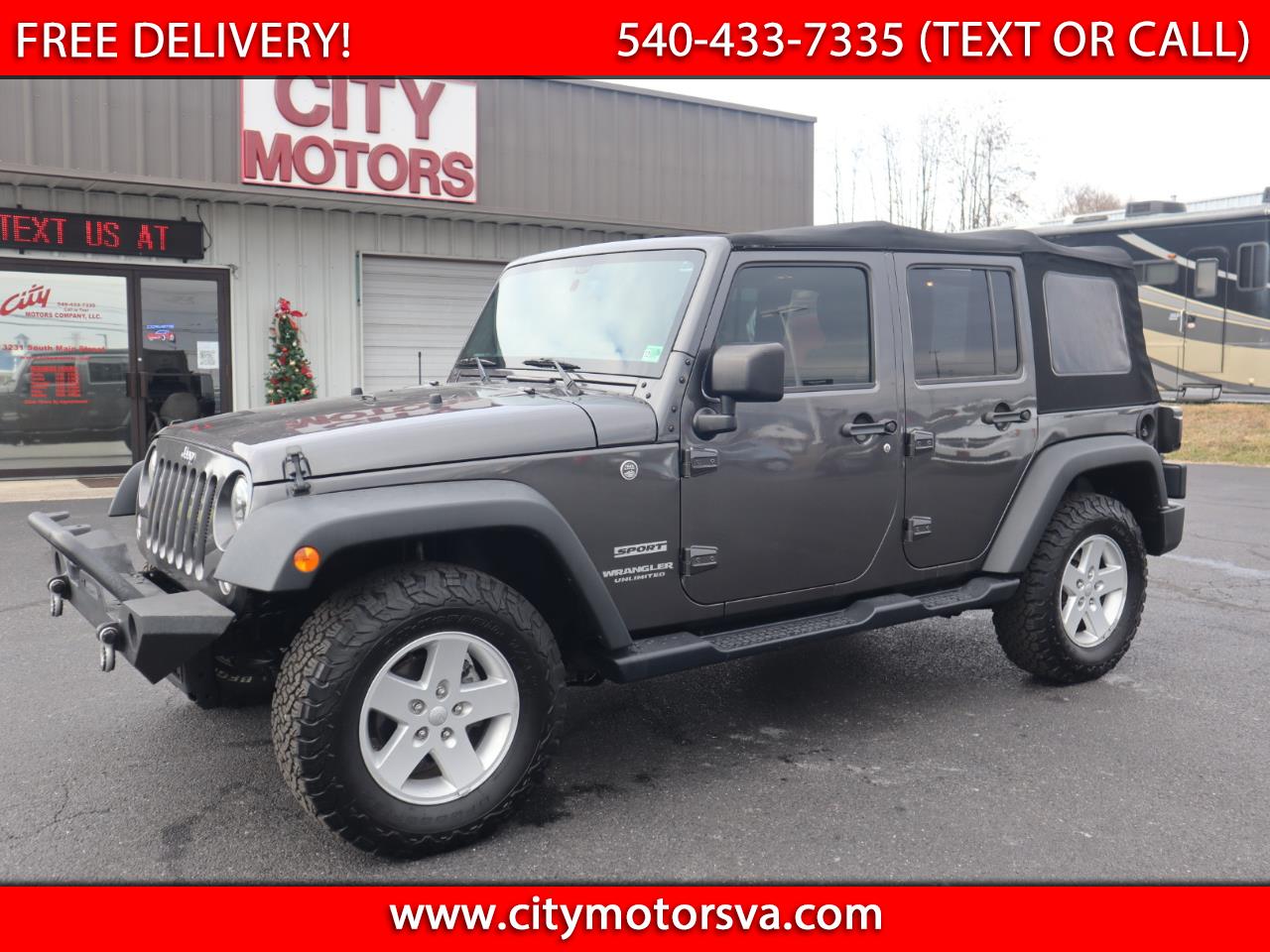 2017 Jeep Wrangler Unlimited Sport 4x4