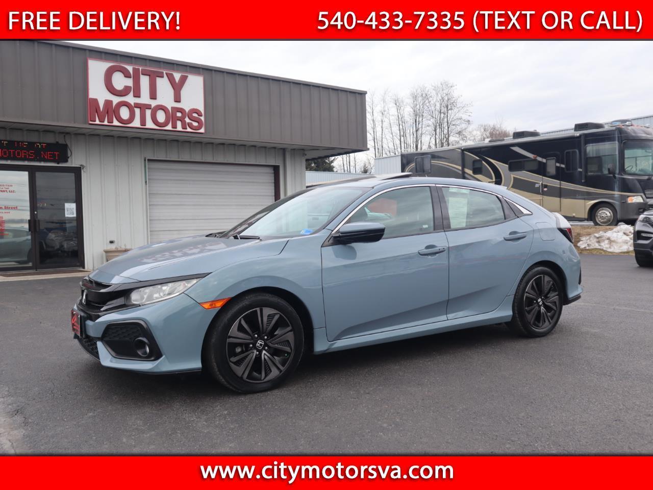 Honda Civic Hatchback EX CVT w/Honda Sensing 2017