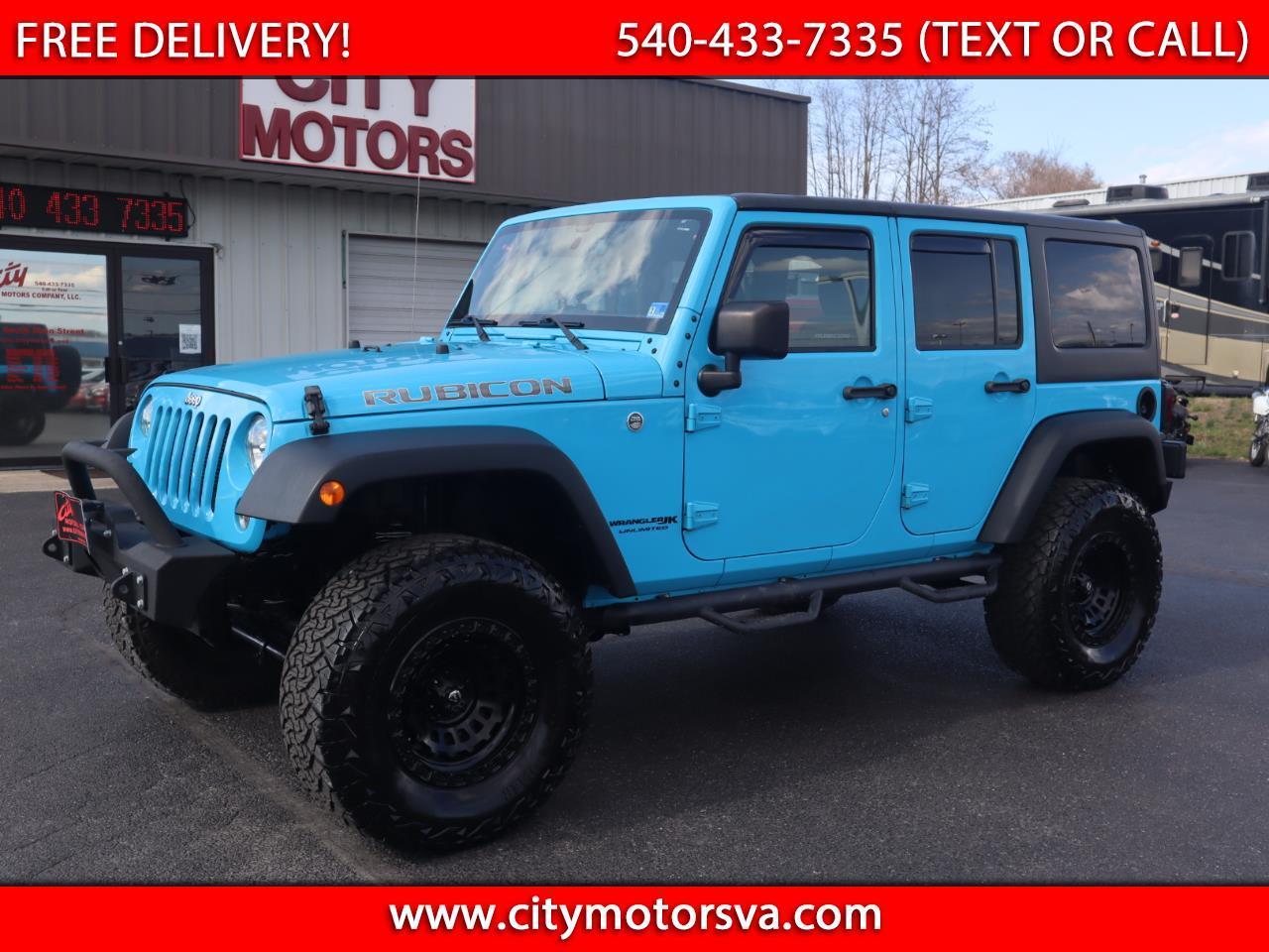 Jeep Wrangler JK Unlimited Rubicon 4x4 2018