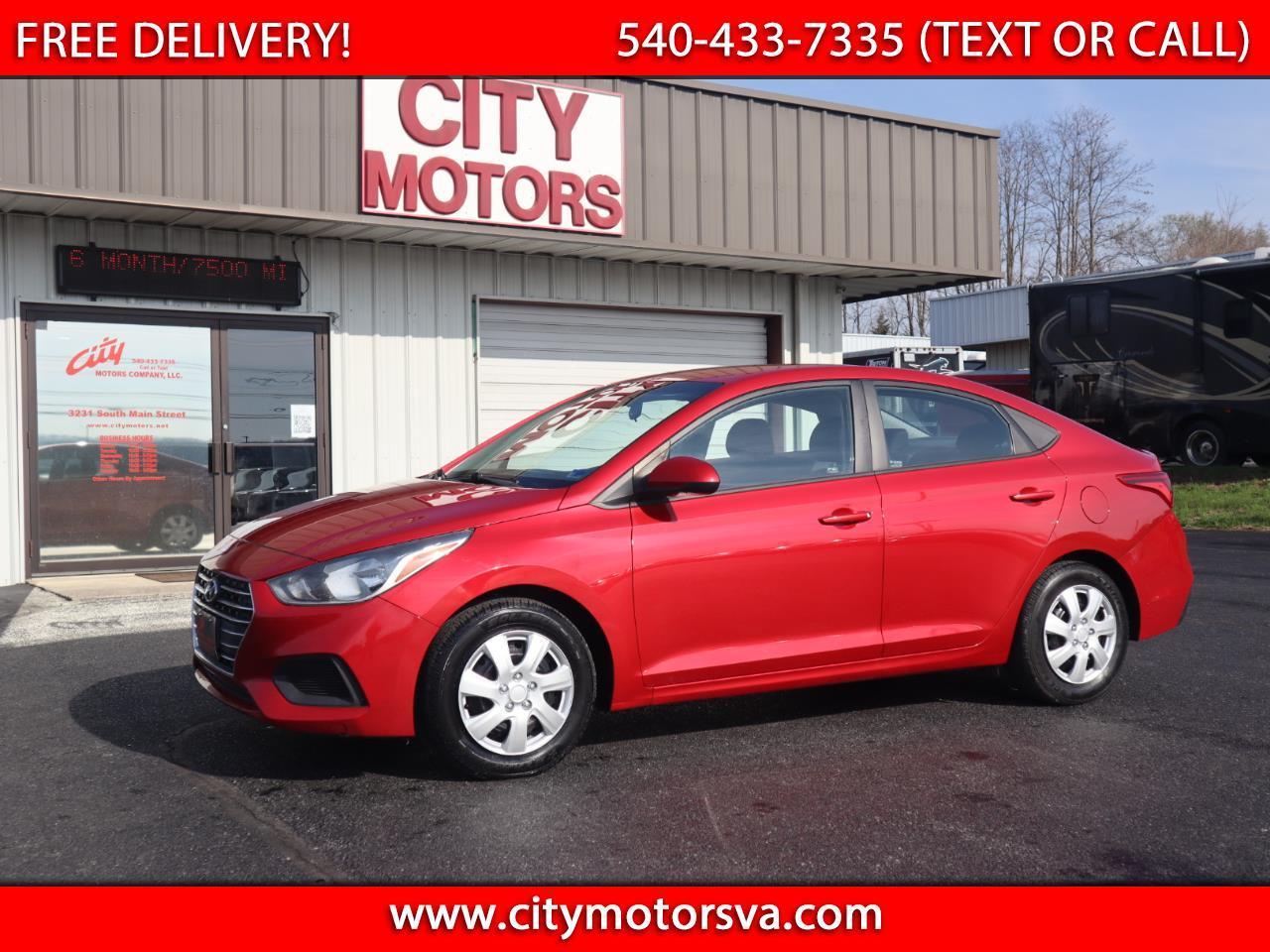 2021 Hyundai Accent SE Sedan IVT