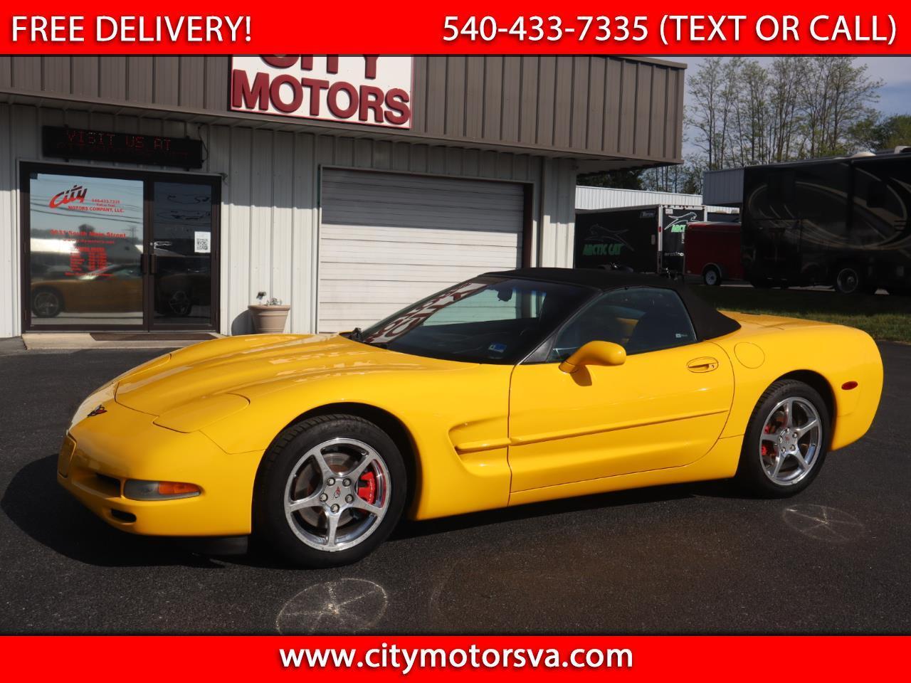 2000 Chevrolet Corvette 2dr Convertible