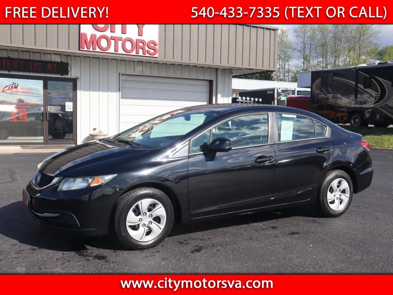 2013 Honda Civic Sdn 4dr Auto LX