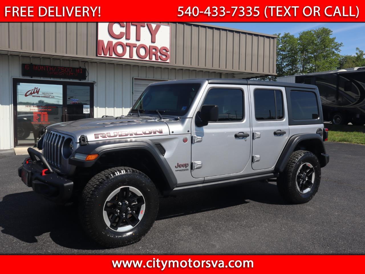 2018 Jeep Wrangler Unlimited Rubicon 4x4