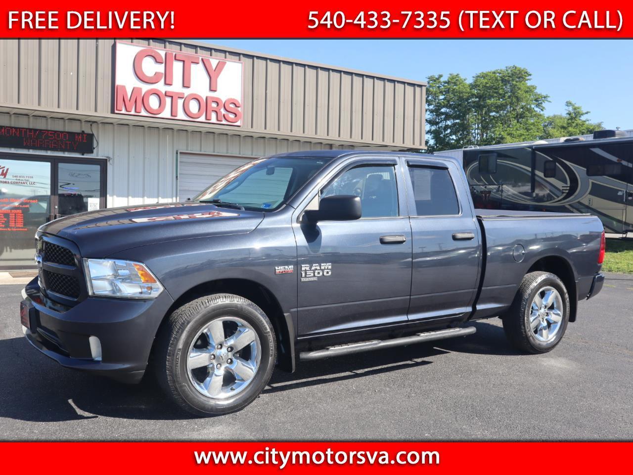 2019 RAM 1500 Classic Express 4x4 Quad Cab 6'4" Box