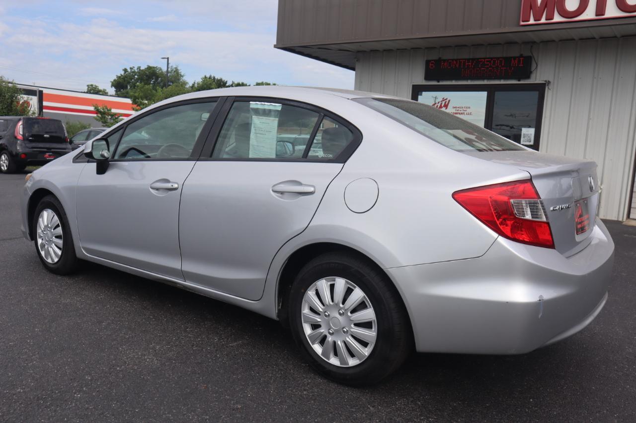 Honda Civic Sdn 4dr Auto LX 2012