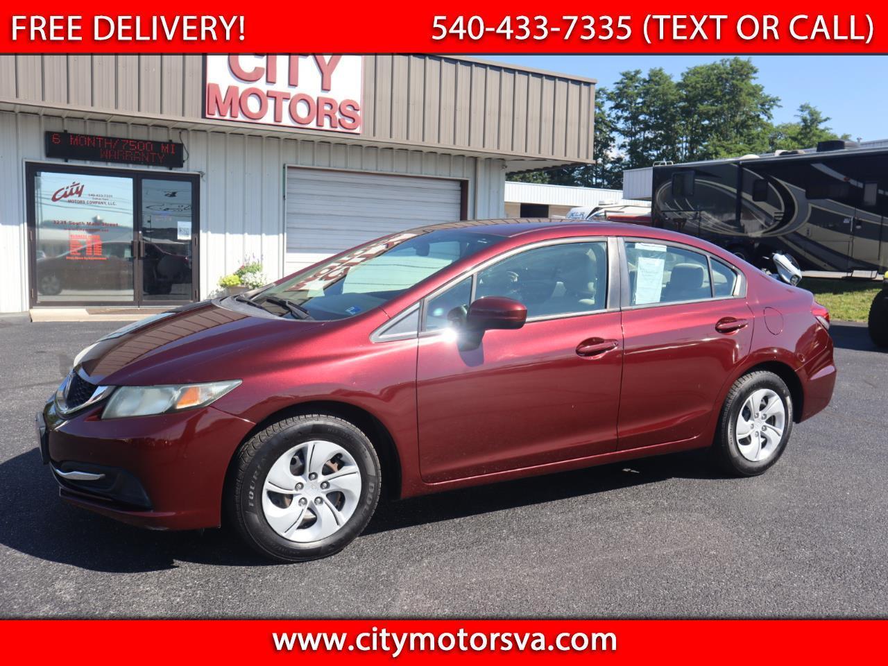 2014 Honda Civic Sedan 4dr CVT LX
