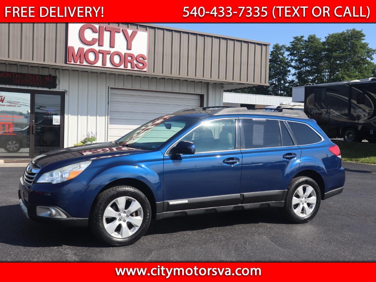 2011 Subaru Outback 4dr Wgn H4 Auto 2.5i Limited Pwr Moon