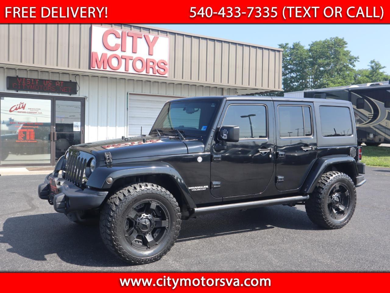 2015 Jeep Wrangler Unlimited 4WD 4dr Sahara