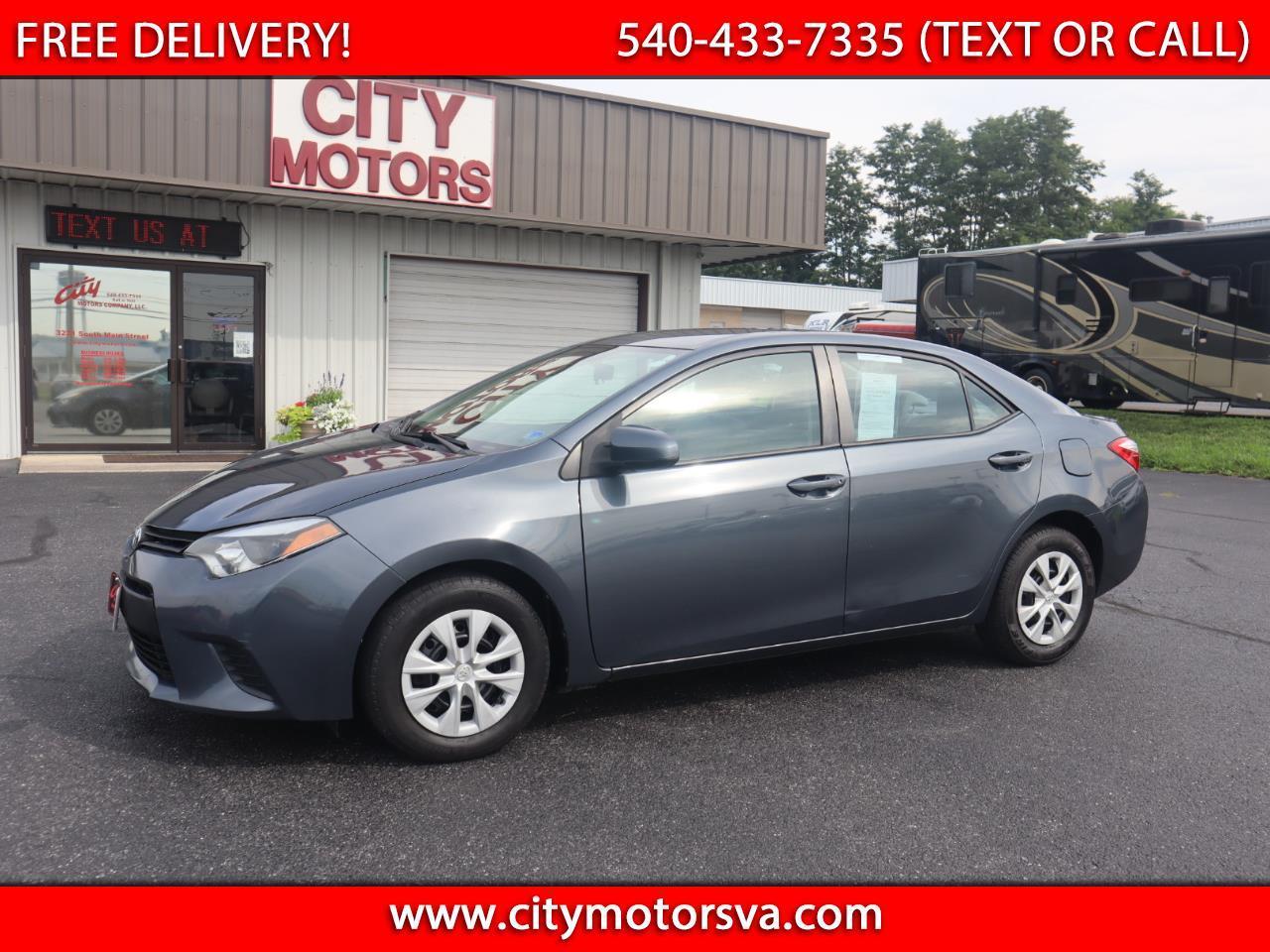2014 Toyota Corolla 4dr Sdn CVT LE ECO (Natl)