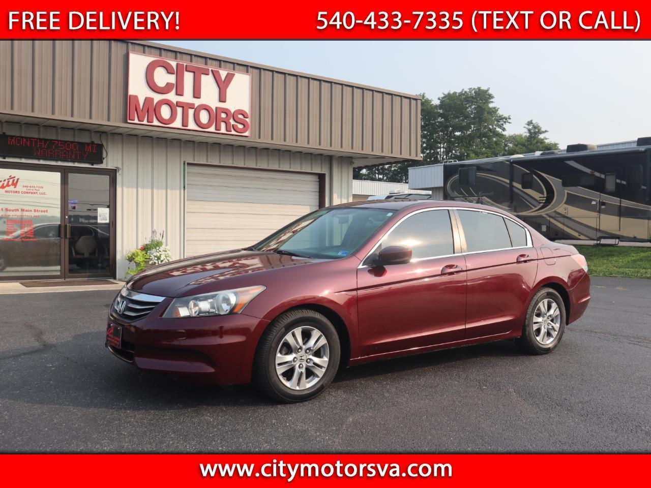 2012 Honda Accord Sdn 4dr I4 Auto LX Premium