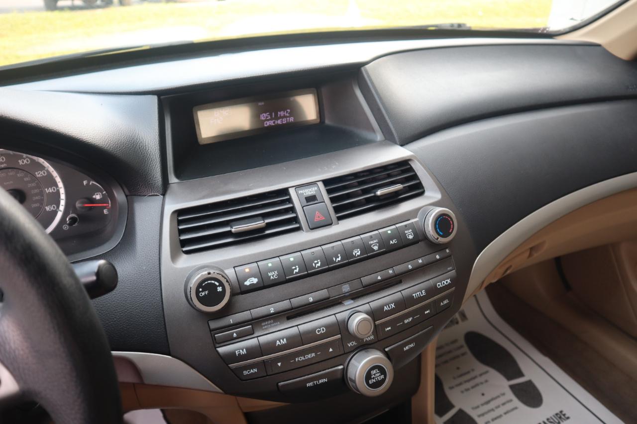 Honda Accord Sdn 4dr I4 Auto LX Premium 2012