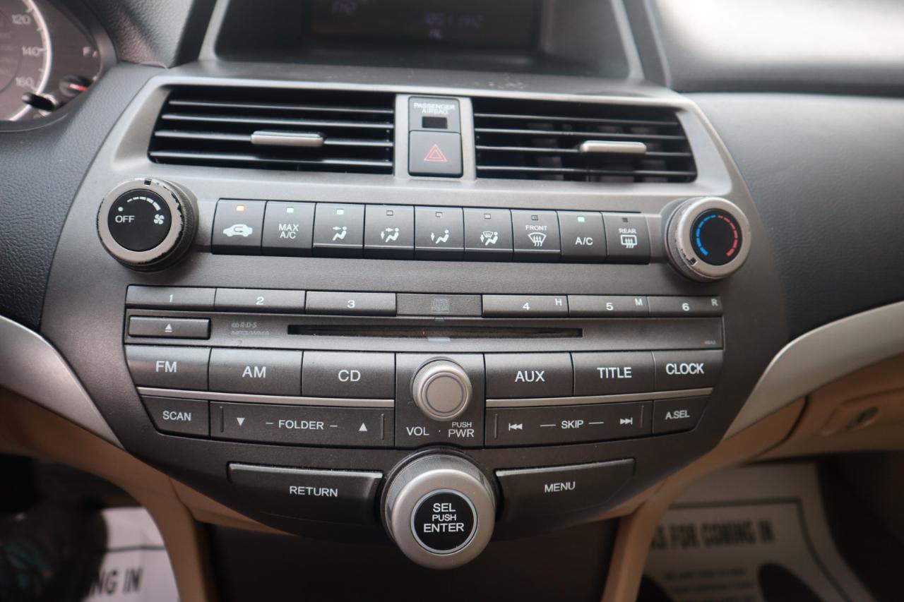 Honda Accord Sdn 4dr I4 Auto LX Premium 2012